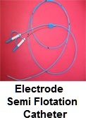 semi floating electrode catheter